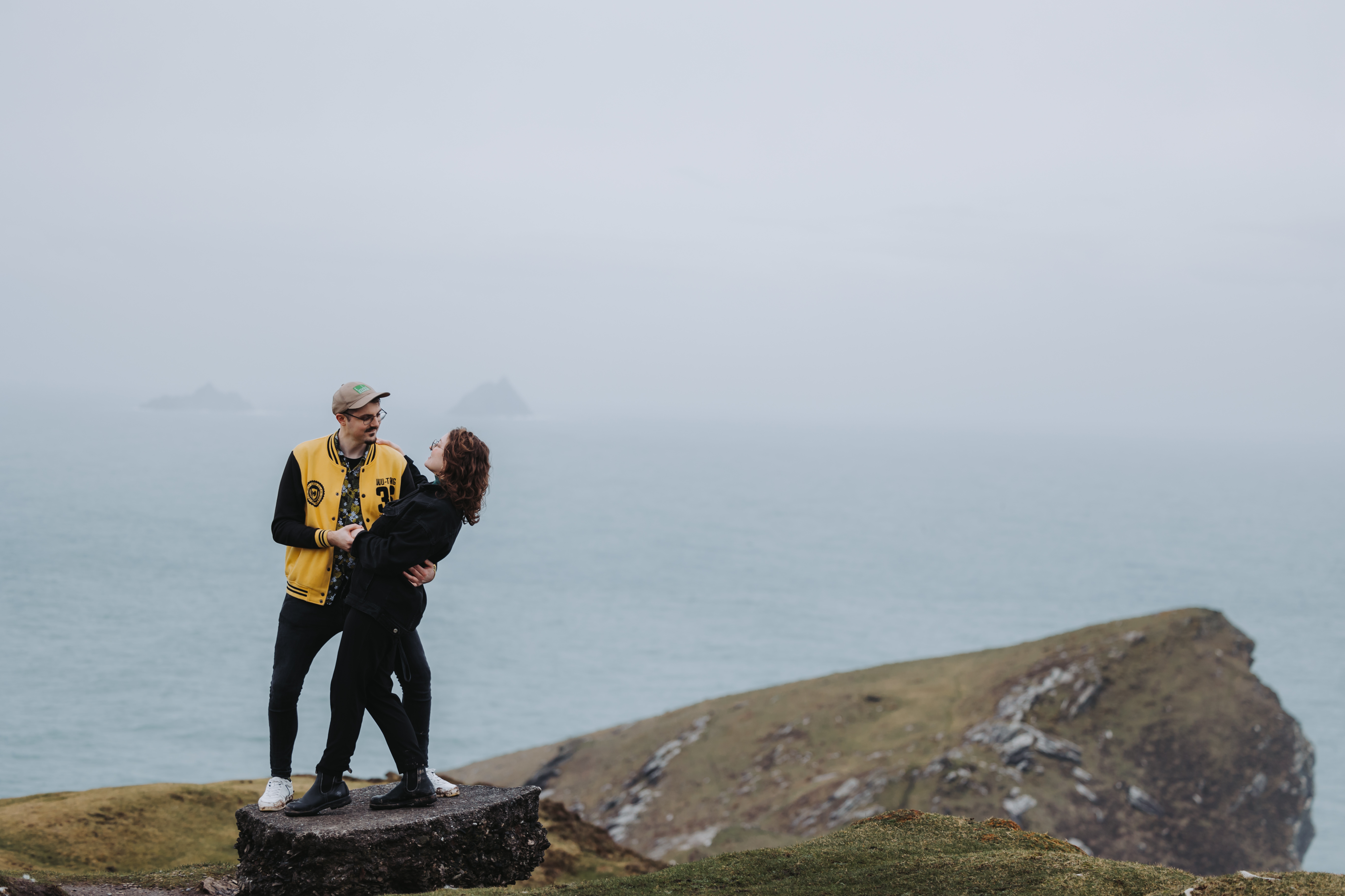 Couple engagement session